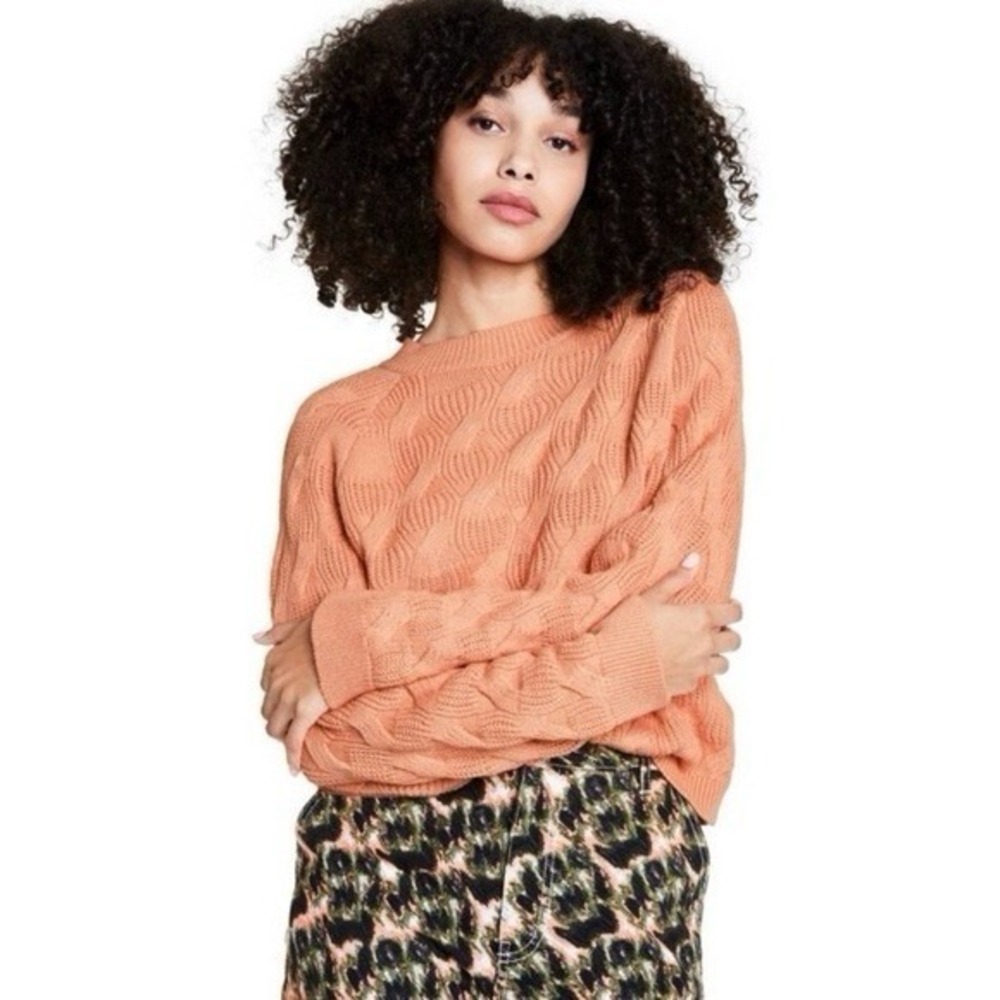 Rachel Comey x‎ Target Crewneck Pullover Sweater Peach Womens Medium